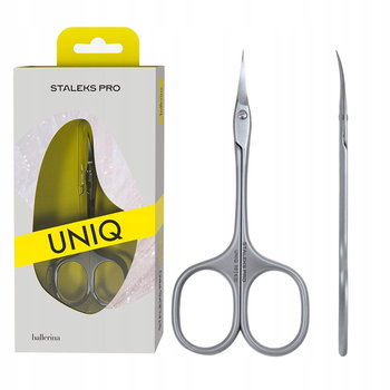Staleks, Profesjonalne Nożyczki Do Skórek I Paznokci Ballerina, Uniq Sq-10/4 - STALEKS