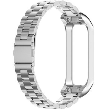 Stalowa bransoleta do zegarka smartband Samsung Galaxy Fit 2 SM-R220 opaska pasek - Best Accessories