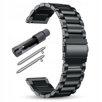 Stalowa Bransoleta Pasek Do Zegarka Smartwatch - 24Mm Uniwersalna Teleskopy Inna marka