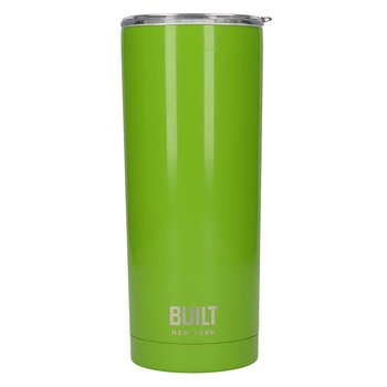 Stalowy kubek termiczny z izolacją próżniową BUILT, zielony, 600 ml - Built