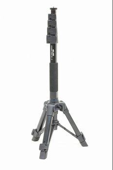 Stand Pod Pc-5 - Monopod Z Mini Statywem | Idealny Dla Kamer Ricoh Theta | Wysokość 1700 Mm | Regulacja Kąta Nóg | Tripody - Ricoh