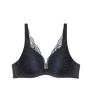 STANIK Push up BIUSTONOSZ Triumph KORONKA Body Make-Up Illusion Lace WP 90D Triumph