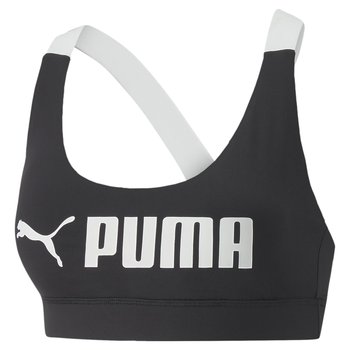 Stanik sportowy damski Puma MID IMPACT czarny 52219201-S - Puma