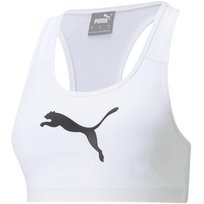Stanik sportowy Puma Mid Impact 4Keeps Bra W 520304 (kolor Biały, rozmiar S)