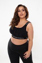 Stanik Sportowy z usztywnieniem Sports Bra Sporting+, Czarny, rozm. XXL Rough Radical