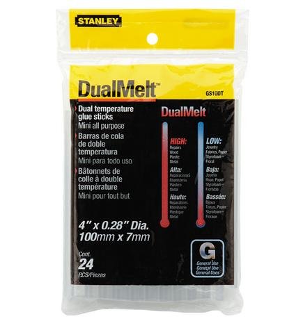 STANLEY KLEJ DUAL TEMP MINI 7mm 4'/24szt.
