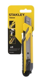 Stanley, NÓŻ, NOŻYK PLASTIKOWY Z 3 OSTRZAMI TPR 18MM - Stanley