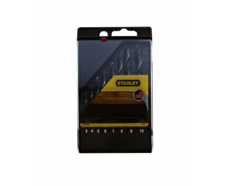 Stanley, WIERTŁA ZESTAW DO DREWNA 8szt.3-10mm