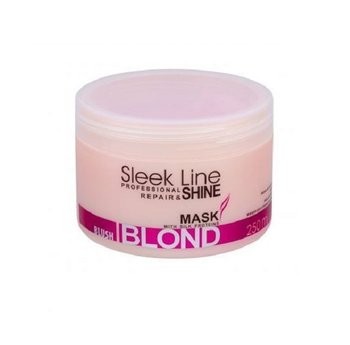 Stapiz, Sleek Line Blush Blond Mask maska do włosów blond z jedwabiem 250ml - Stapiz
