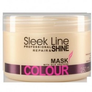 Stapiz, Sleek Line Colour, maska z jedwabiem, 250 ml - Stapiz