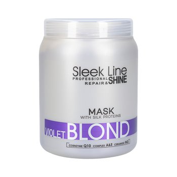 STAPIZ, SLEEK LINE, VIOLET BLOND Maska do włosów, 1000 ml - Stapiz