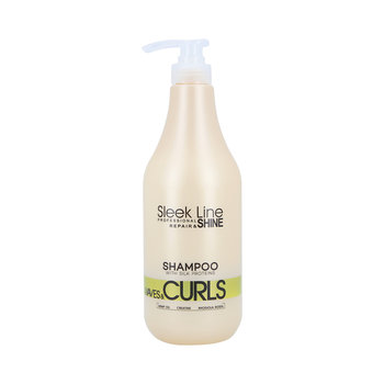 Stapiz Sleek Line Waves&curls, Szampon Do Włosów Kręconych I Falowanych, 1000ml - Stapiz