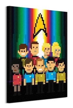 Star Trek Trexels Original Crew - obraz na płótnie - Pyramid Posters