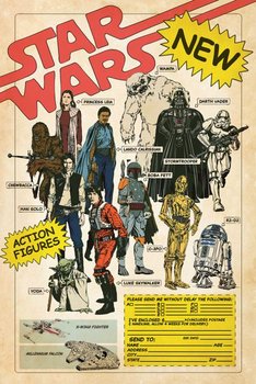 Star Wars Action Figures - plakat 61x91,5 cm - Pyramid Posters