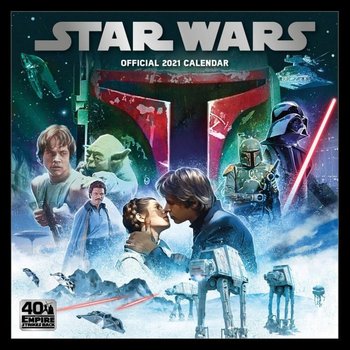 Star Wars Classic - kalendarz 2021 30x30 cm