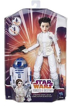Star Wars, figurka Leia Organa & droid R2-D2 - Hasbro