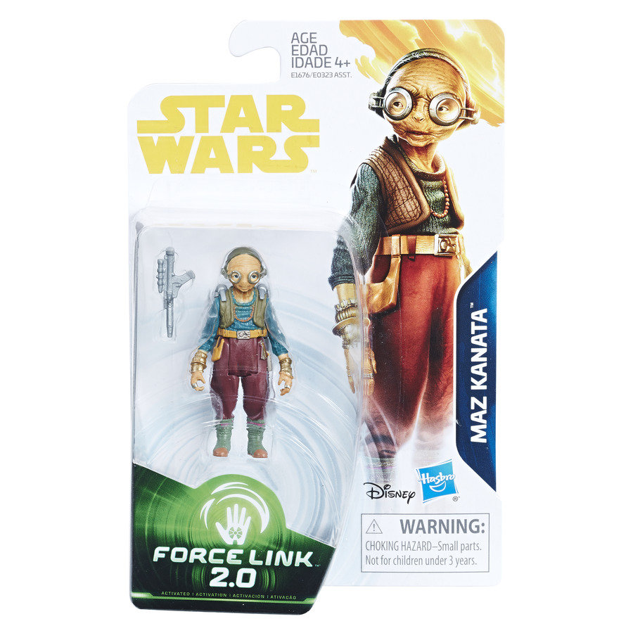 Star Wars, Force Link, figurka Maz Kanata, E0323/E1676
