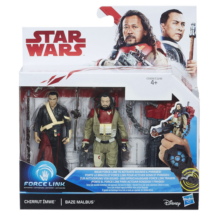 Star Wars, Force Link, figurki Chirrut Imwe i Baze Malbus, C1242/C3529