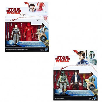 Star Wars, Force Link, Figurki Deluxe 2-Pak, C1242, mix - Hasbro