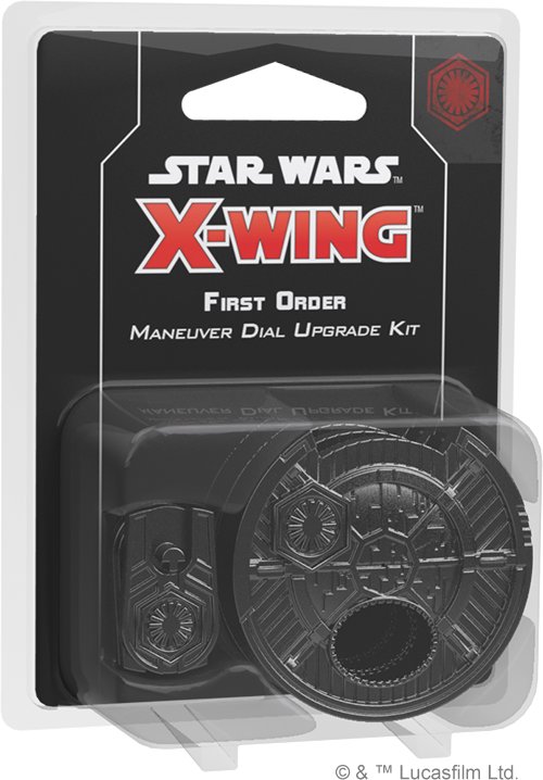 X-Wing - First Order Maneuver Dial Upgrade Kit (druga edycja), gra strategiczna, Rebel