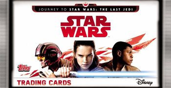 Star Wars Journey to the Last Jedi Saszetki z Kartami