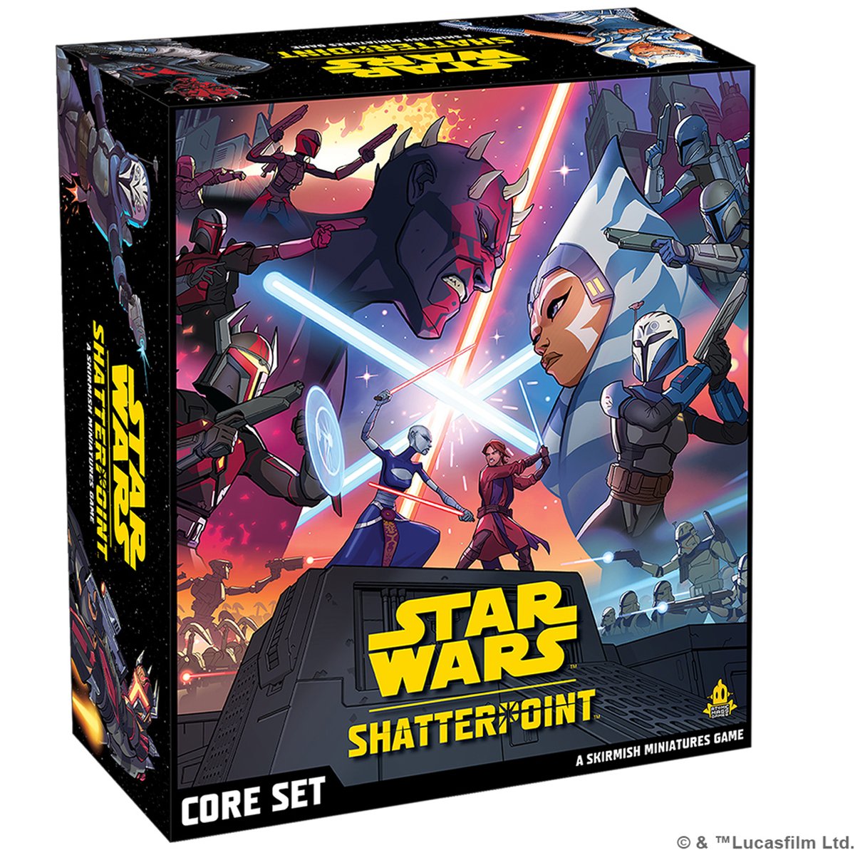 Star Wars: Shatterpoint - Core Set, Atomic Mass Games, gra planszowa