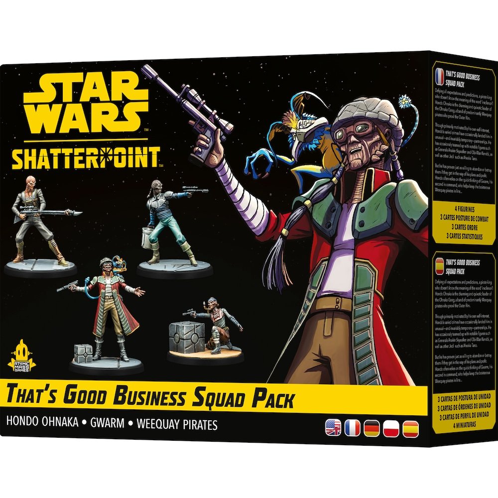 Star Wars: Shatterpoint - Dobry interes - Hondo Ohnaka, gra karciana, Rebel