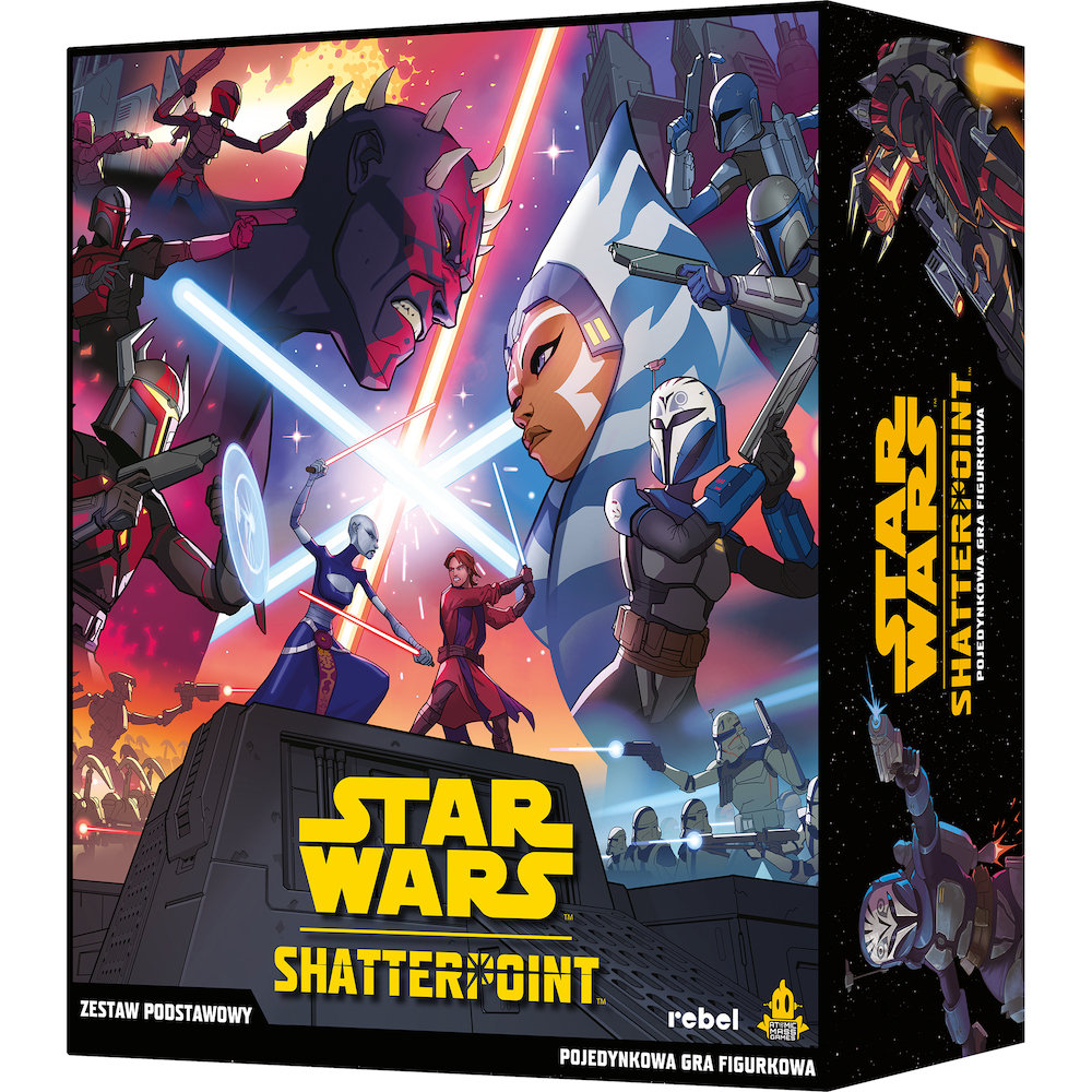 Star Wars Shatterpoint gra strategiczna Rebel zestaw podstawowy