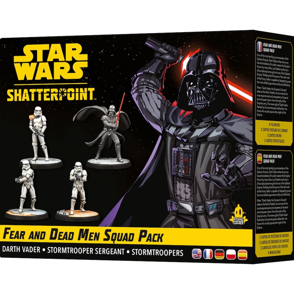 Star Wars: Shatterpoint - Strach i trupy: Darth Vader, gra karciana, Rebel