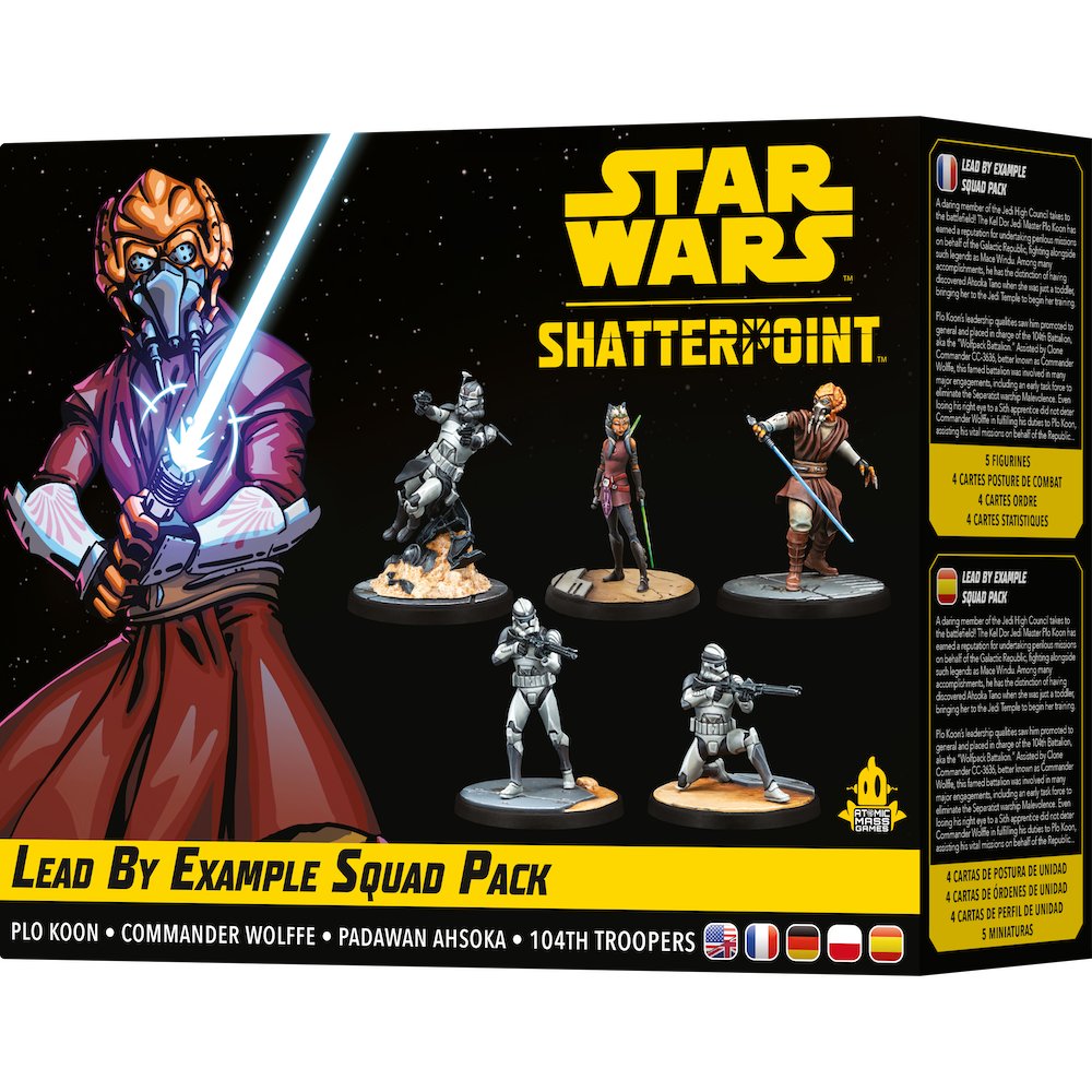 Star Wars: Shatterpoint - Świeć przykładem - Plo Koon, gra karciana, Rebel