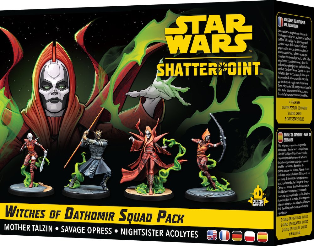 Star Wars: Shatterpoint - Wiedźmy z Dathomiry: Matka Talzin, gra planszowa, Rebel