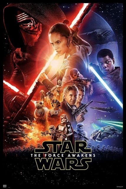 Star Wars The Last Jedi 61x91,5cm Movie Poster