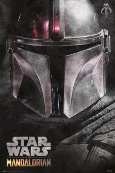 Star Wars The Mandalorian Helmet - plakat 61x91,5 cm - Grupoerik