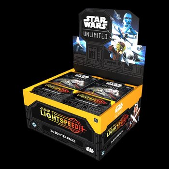 Star Wars: Unlimited Card Game - Jump to Lightspeed - Booster Box (24) - Inny producent