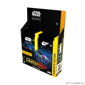 Star Wars: Unlimited Card Game - Jump to Lightspeed - Carbonite Booster Box (12) - Inny producent