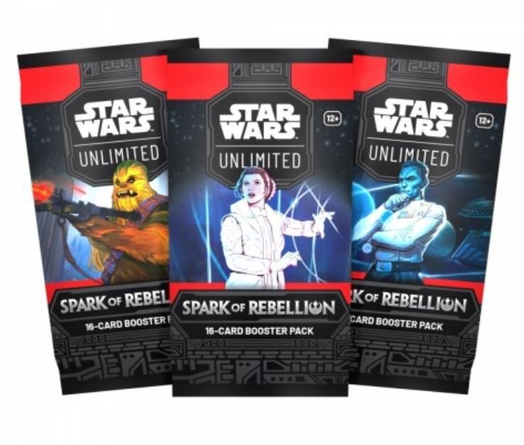Star Wars: Unlimited - Spark of Rebellion - Booster Box (16), gra planszowa, Fantasy Flight Games