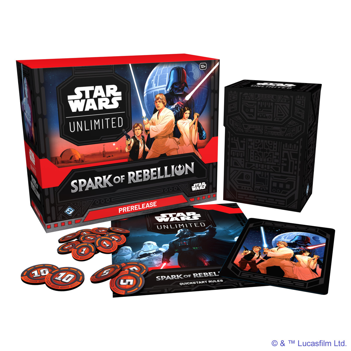 Star Wars: Unlimited - Spark of Rebellion - Prerelease Pack, gra planszowa, Fantasy Flight Games