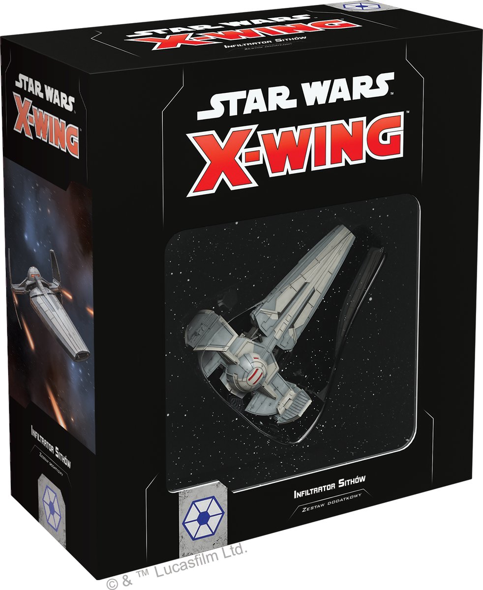 Star Wars: X-Wing - Infiltrator Sithów (druga edycja), gra strategiczna, Rebel