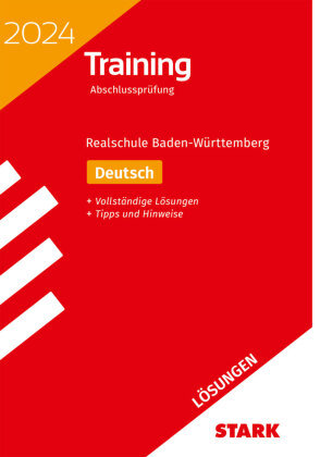  STARK Lösungen zu Training Abschlussprüfung Realschule 2024 - Deutsch Illustration 