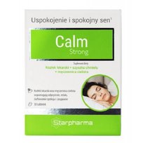 Starpharma, Calm Strong, Suplement diety zawierający chmiel, 30 tab. Starpharma