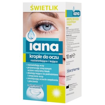 Starpharma Iana Krople Do Oczu Ze Świetlikiem - Iana