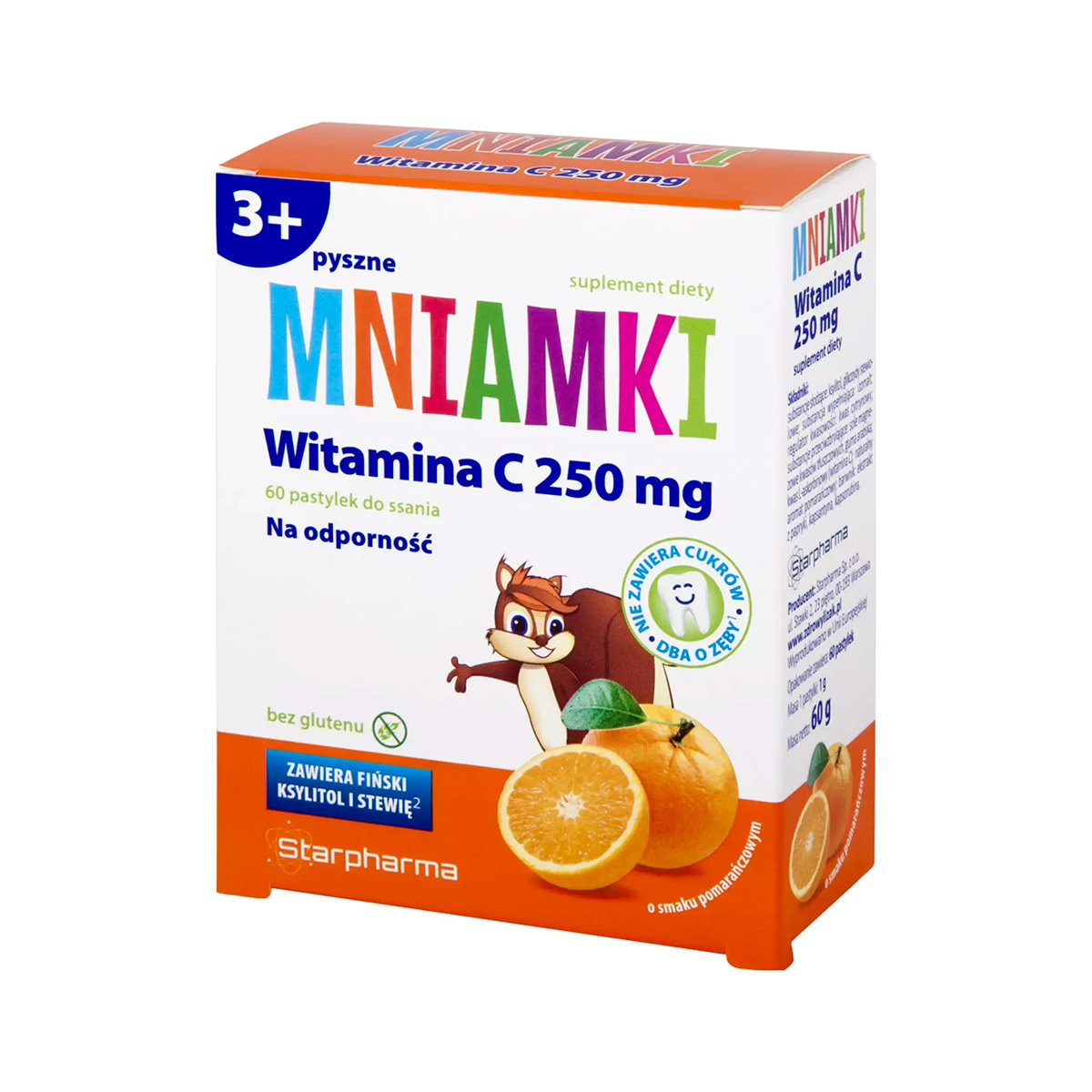 Фото - Вітаміни й мінерали Starpharma Suplement diety,  Pastylki D/Ssania Witamina C Dla Dzieci 