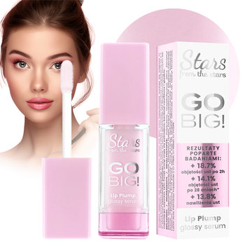 Stars from the stars GO BIG! błyszczyk serum powiększające usta SOFT PINK - Stars
