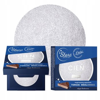 Stars from the stars TOPPER cień cienie do powiek WEDEL biało - srebrny #01 - Stars