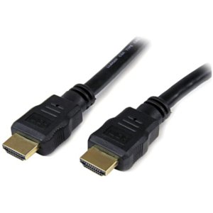 STARTECH.COM Kabel HDMI o dużej szybkości transmisji, 5 m Ultra HD 4K x 2K Kabel HDMI HDMI do HDMI M/M – 5-metrowy kabel HDMI 1.4 – audio/wideo, pozłacany, czarny - StarTech
