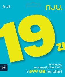 Starter NJU Mobile 4 PLN - Orange