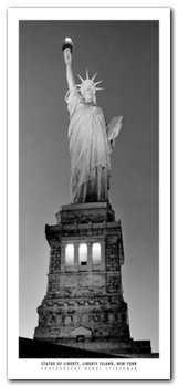 Statue Of Liberty plakat obraz 23x50cm - Wizard+Genius