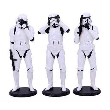 Statuetki 3-Pack Three Wise Stormtroopers 14 Cm (Star Wars) - Nemesis Now