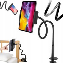 STATYW NA TELEFON DO BIURKA GIĘTKI UCHWYT TELEFONU TABLETU RAMIĘ NA BLAT