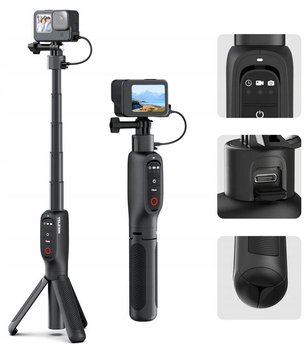 Statyw Selfie Stick + Pilot Bluetooth Do Gopro Hero 13 12 11 10 9 Black Max / S1-css-01-tgp - TELESIN